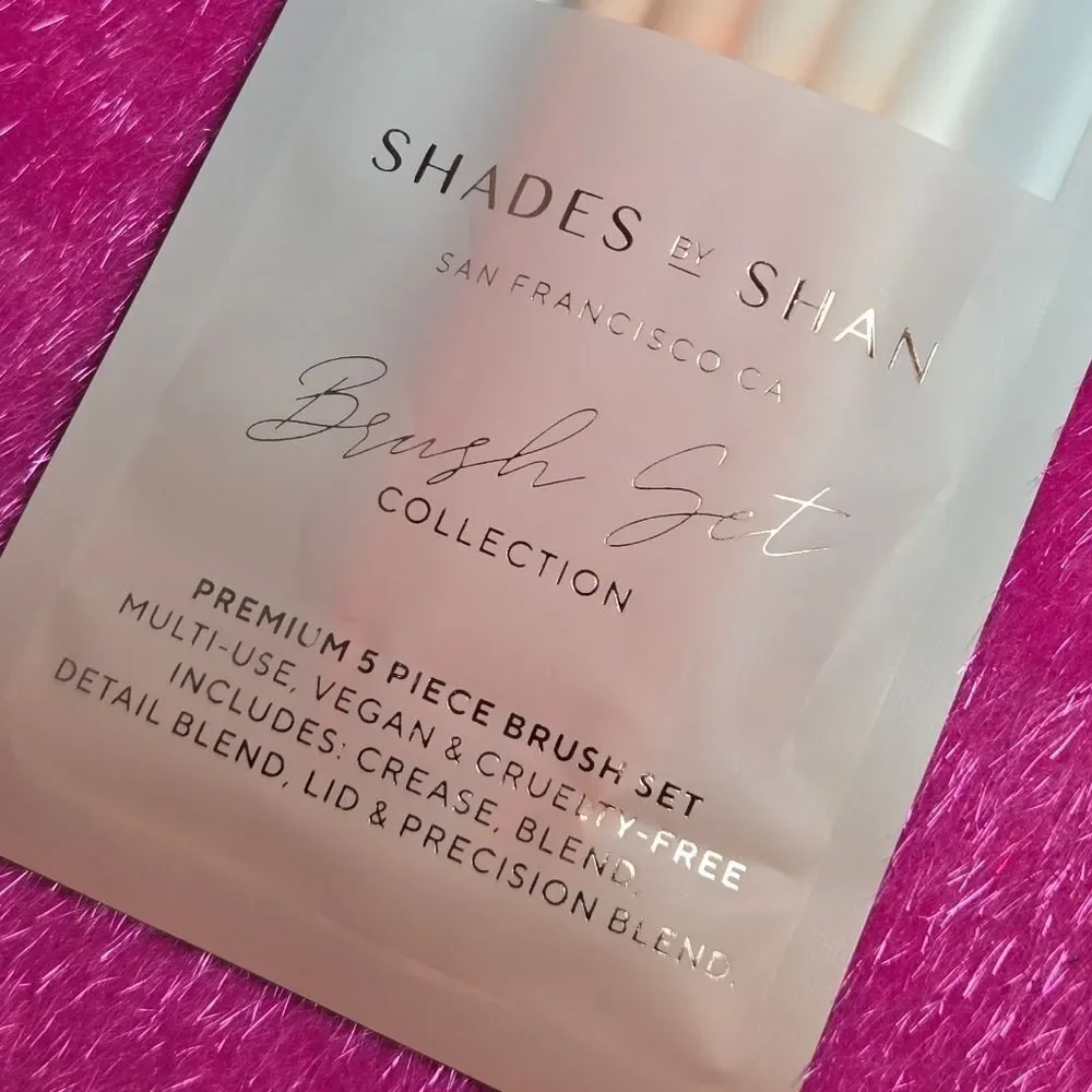 Shades By Shan Bridal Eye Brush Set – IPSY ICONBOX 5pc Featured Clean Girl Glam